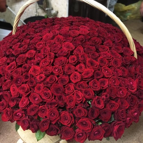 Купить на заказ 1001 роза с доставкой в Караганде